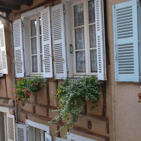Lägenhet La Maison Bleue, Un Emplacement De Choix A Rodez