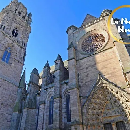 La Maison Bleue, Un Emplacement De Choix A Lägenhet *