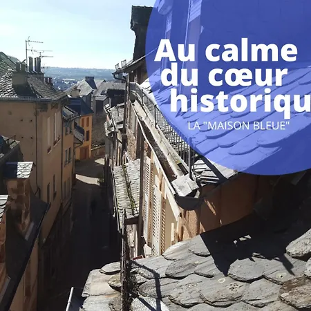 La Maison Bleue, Un Emplacement De Choix A 公寓 罗德兹